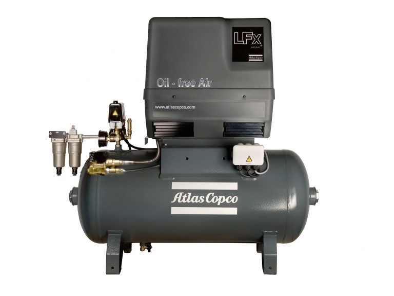 Atlas Copco LFx1.5 Compressor • Micro Can Canning Machines